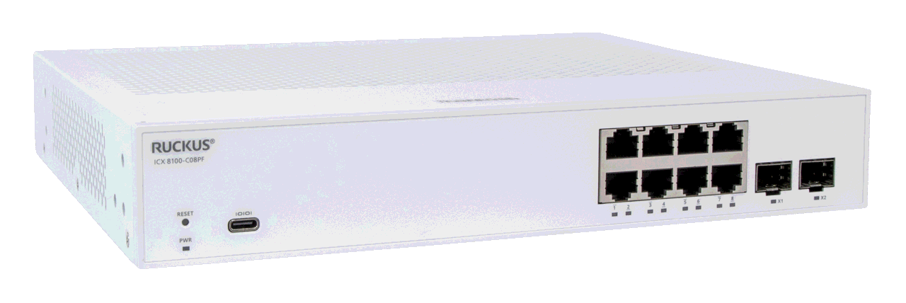 RUCKUS ICX 8100-C08PF